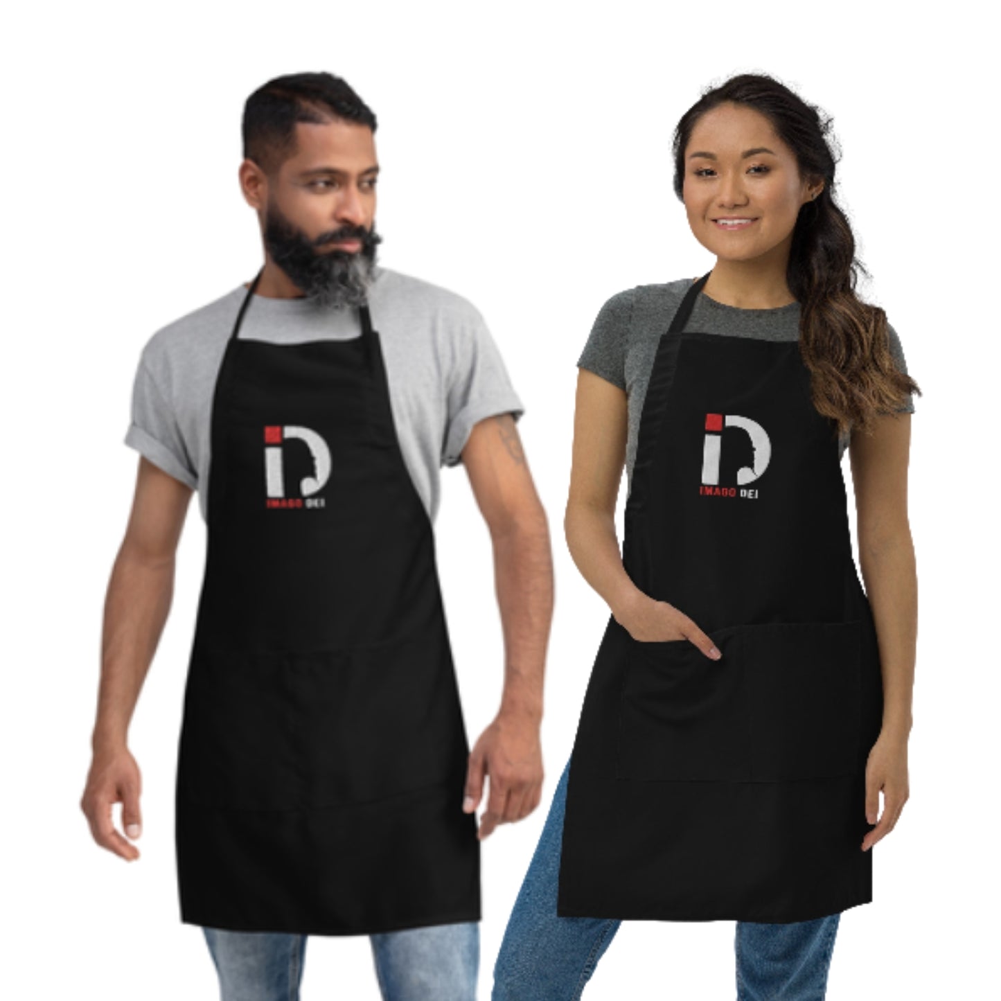 Embroidered Apron