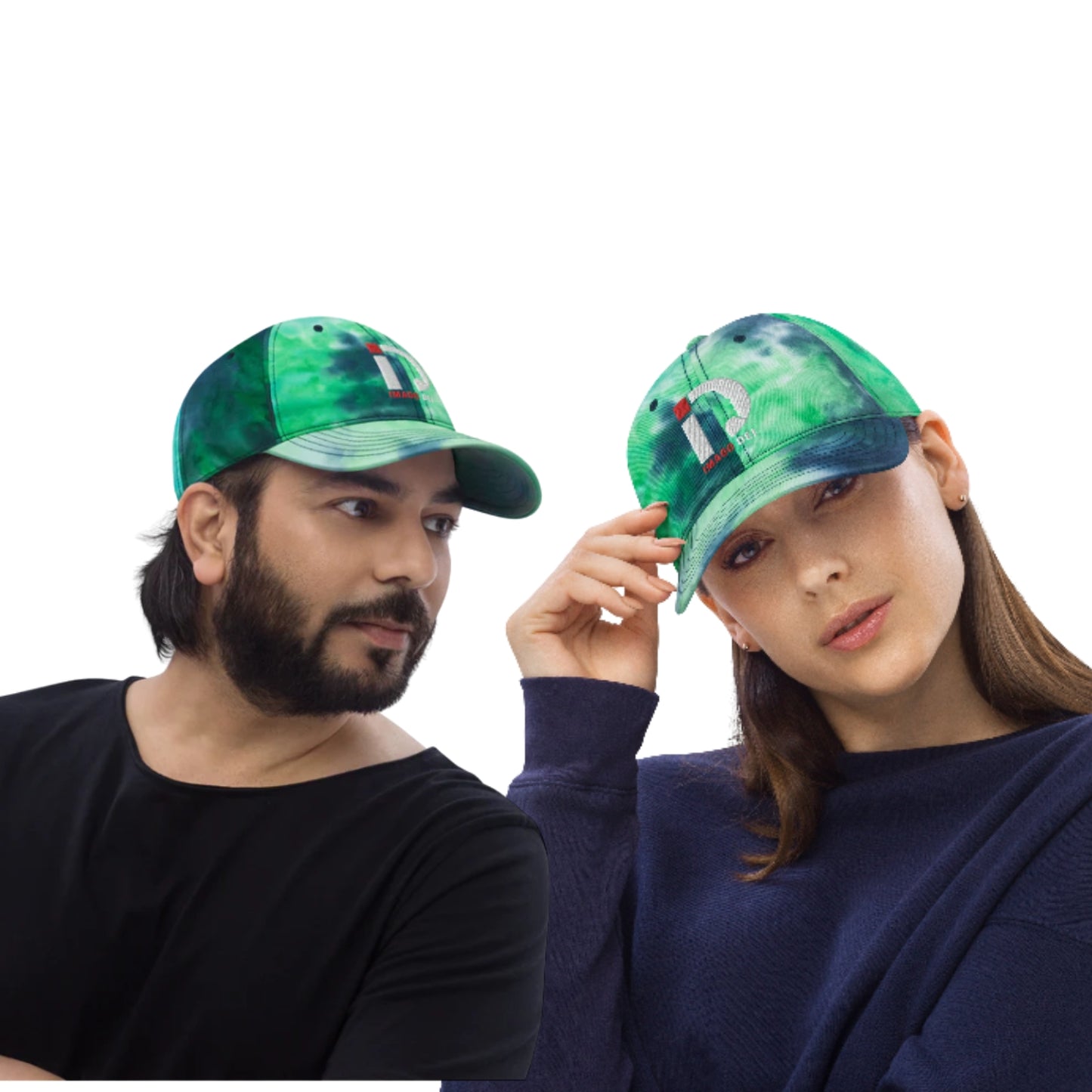 Tie dye hat