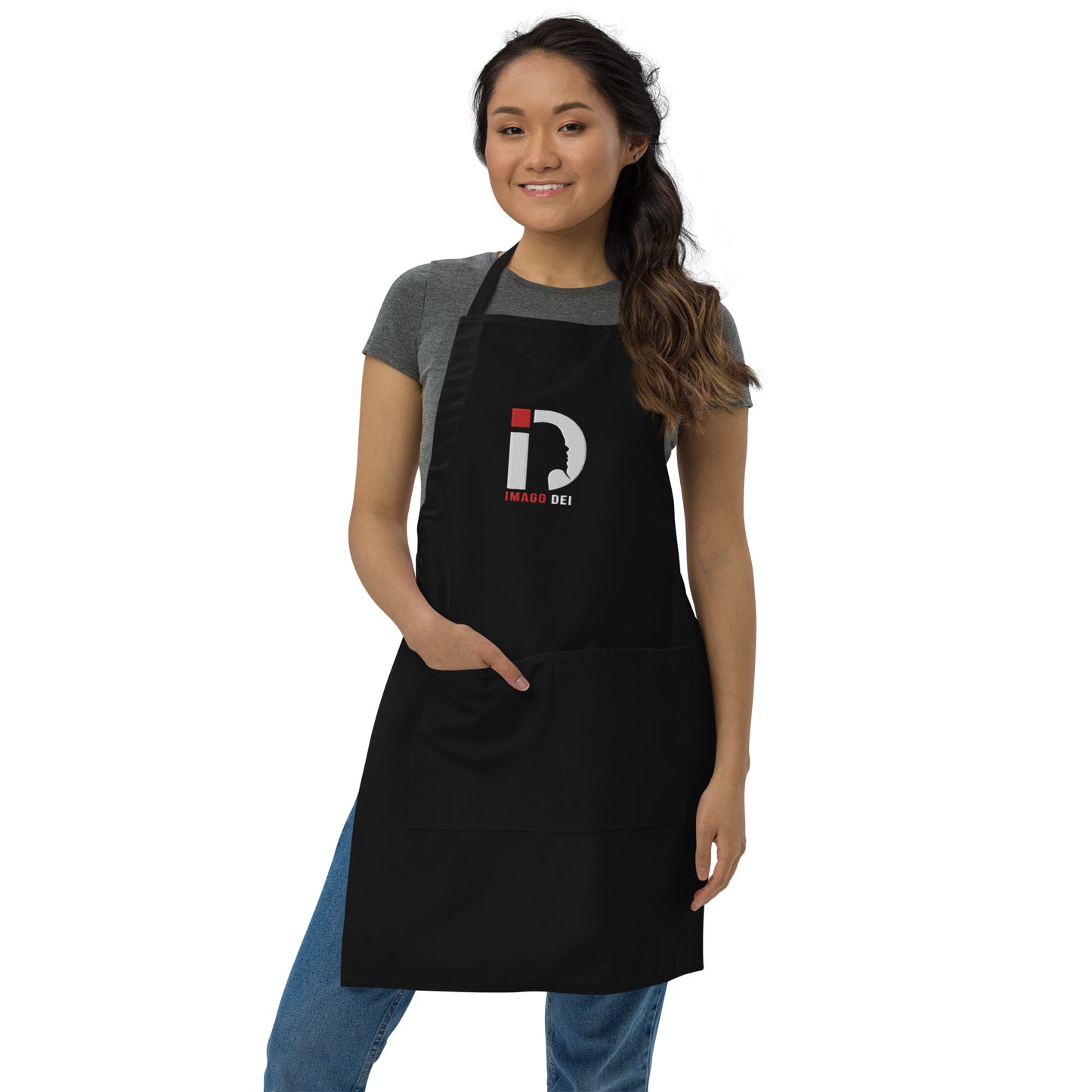 Embroidered Apron