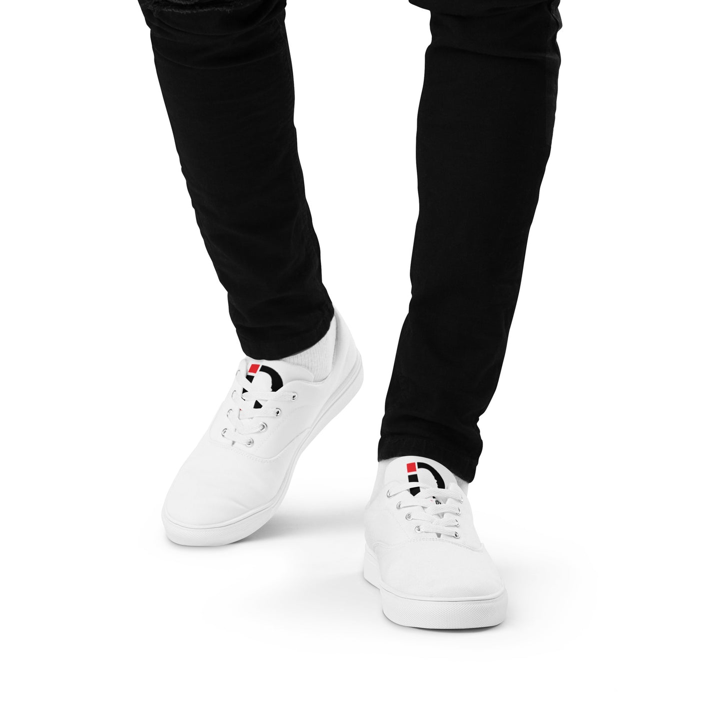 Men’s lace-up canvas shoes