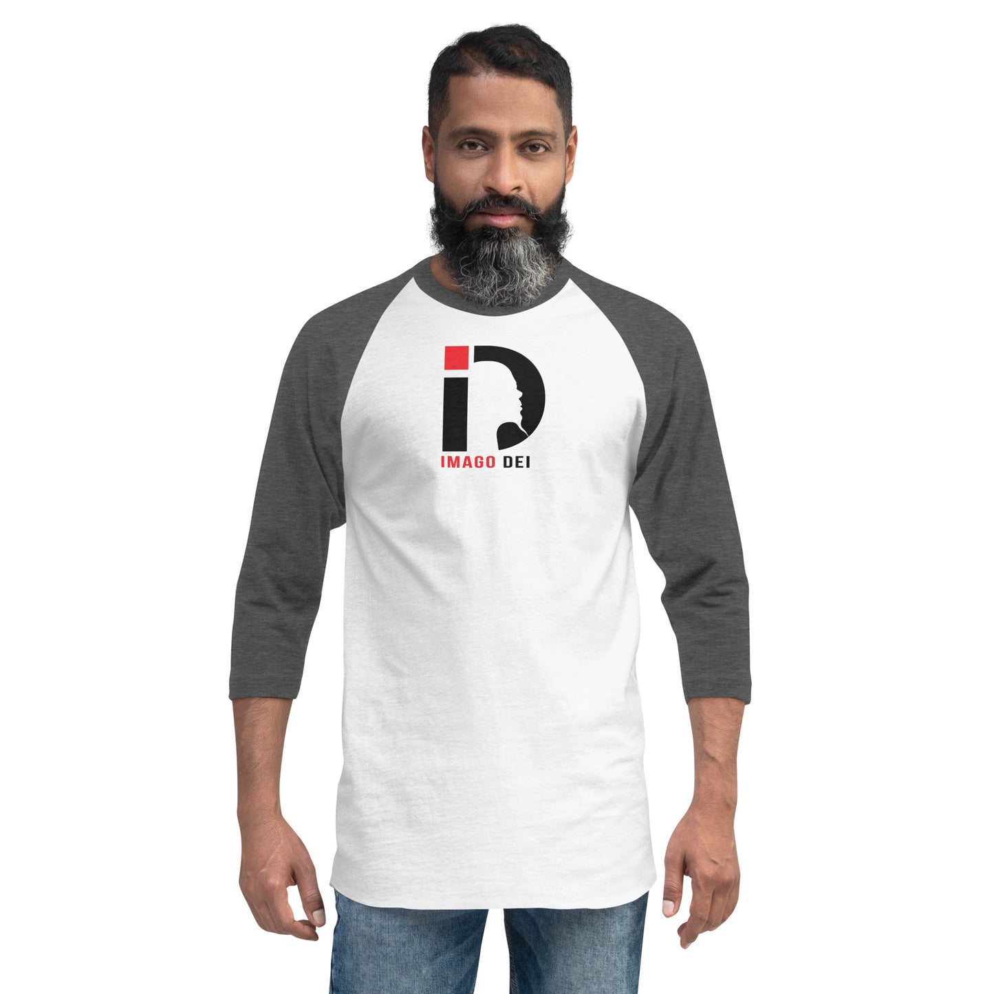 3/4 sleeve raglan shirt