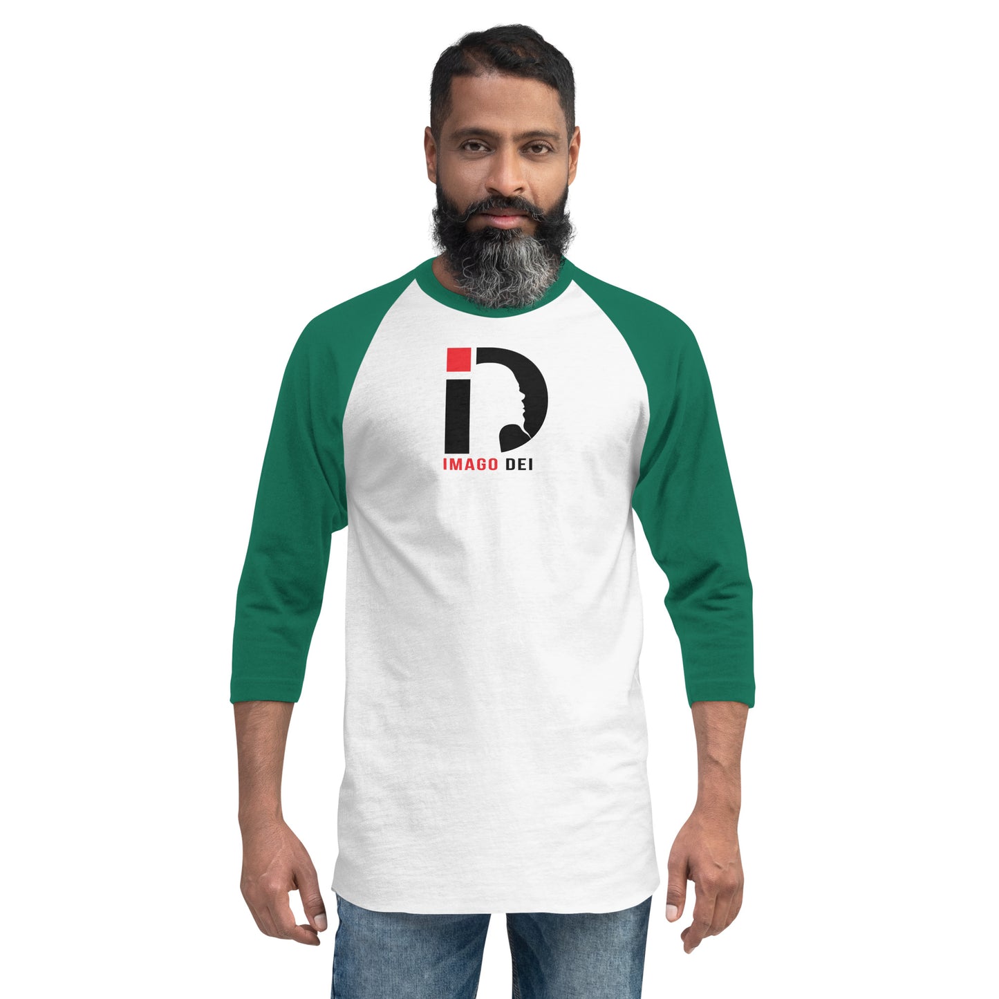 3/4 sleeve raglan shirt
