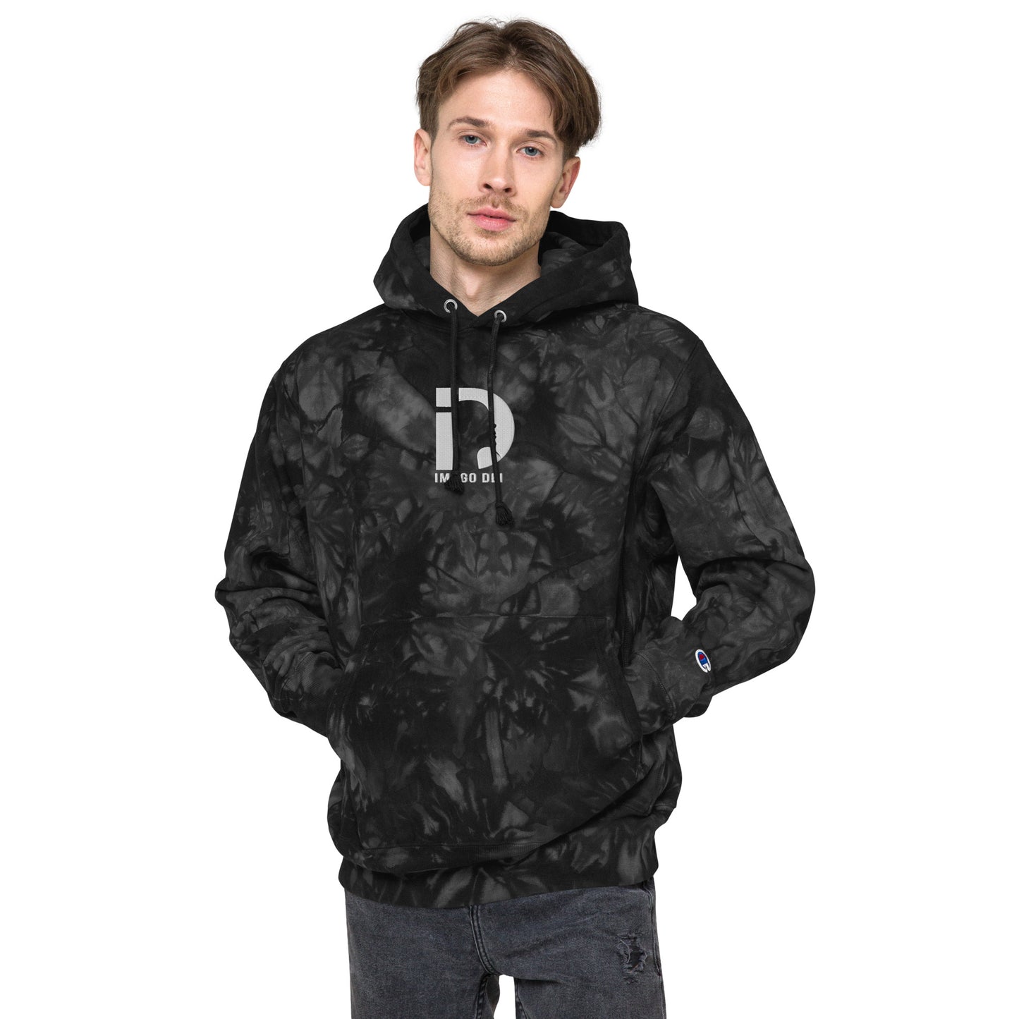 Unisex Champion tie-dye hoodie