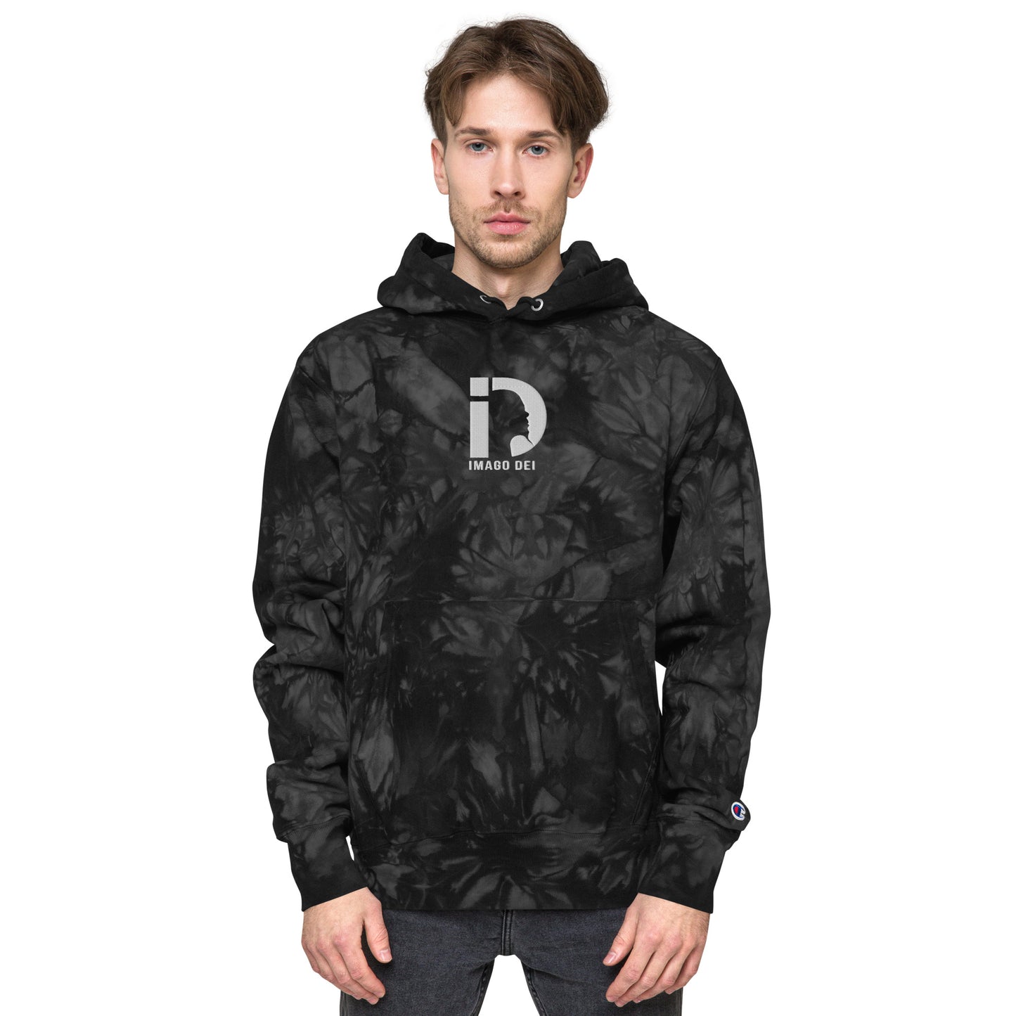 Unisex Champion tie-dye hoodie