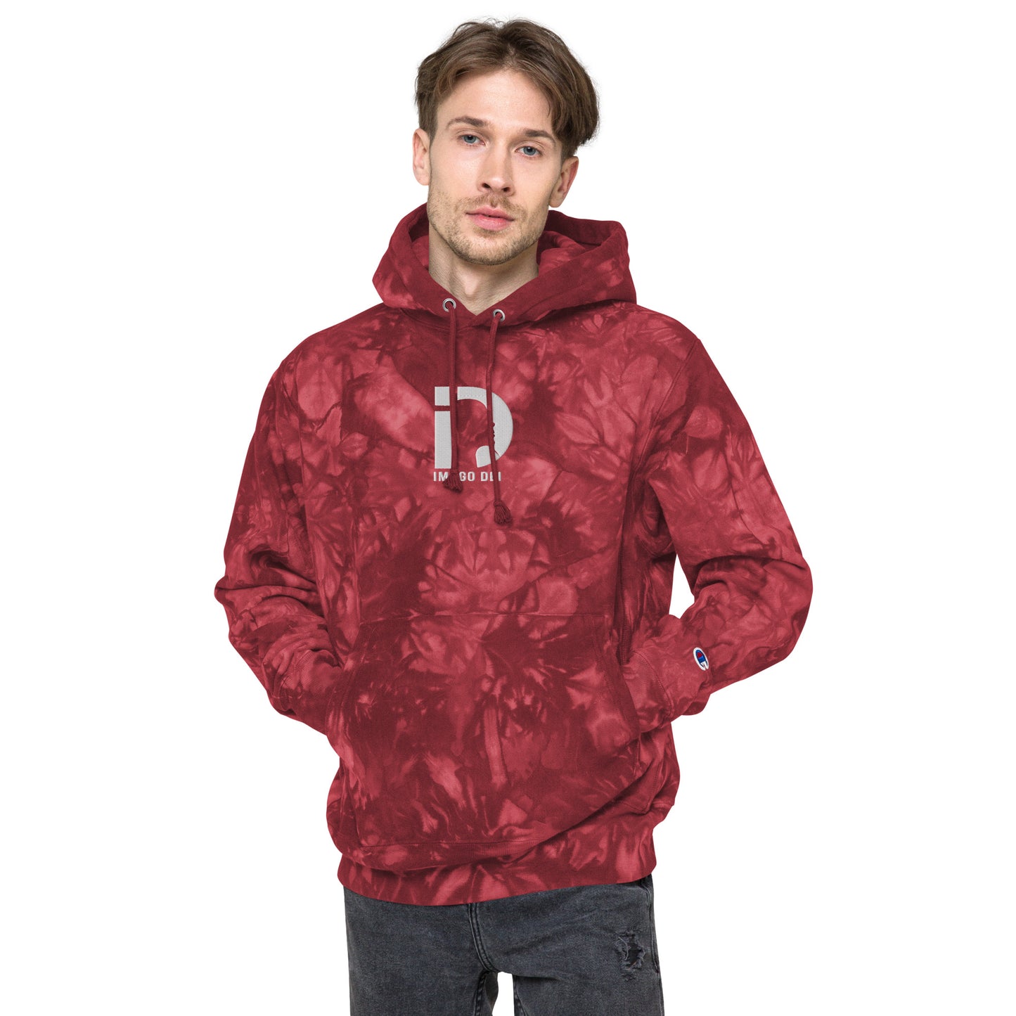 Unisex Champion tie-dye hoodie