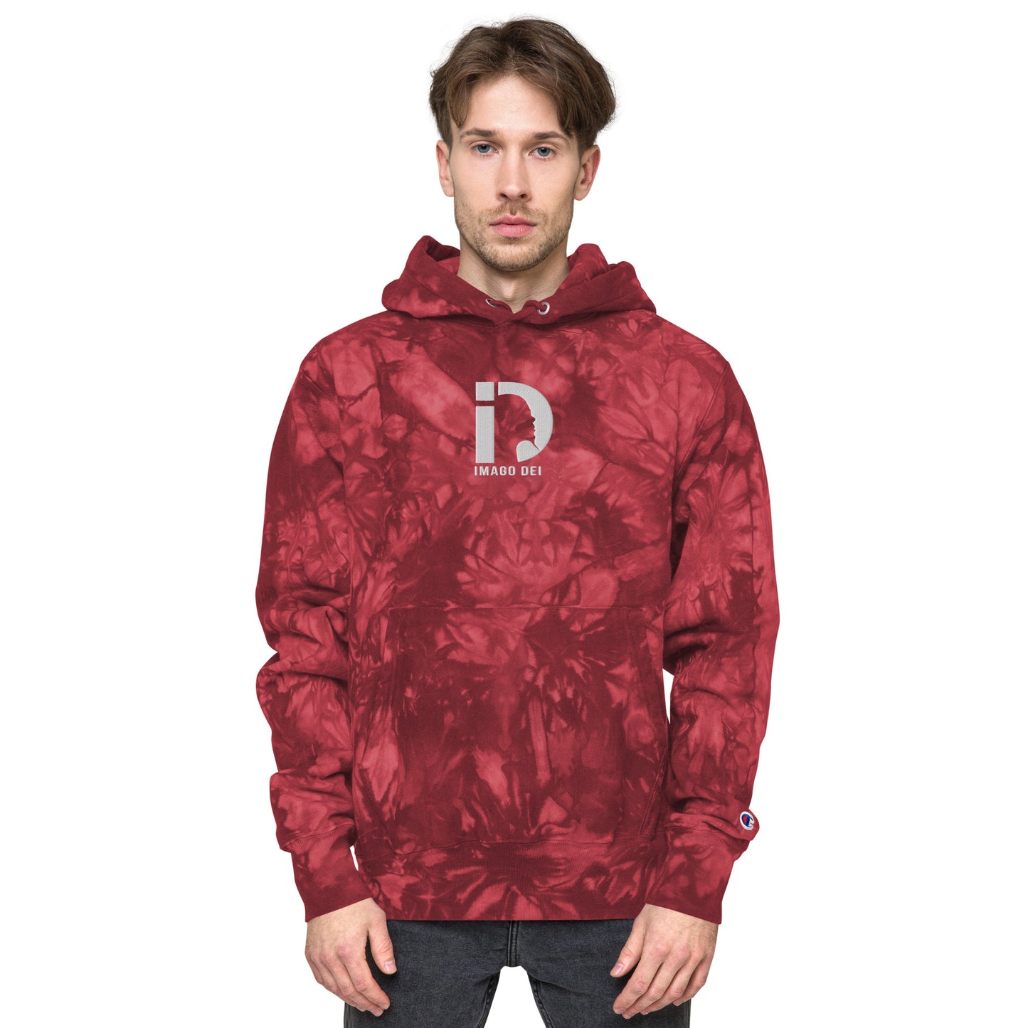 Unisex Champion tie-dye hoodie