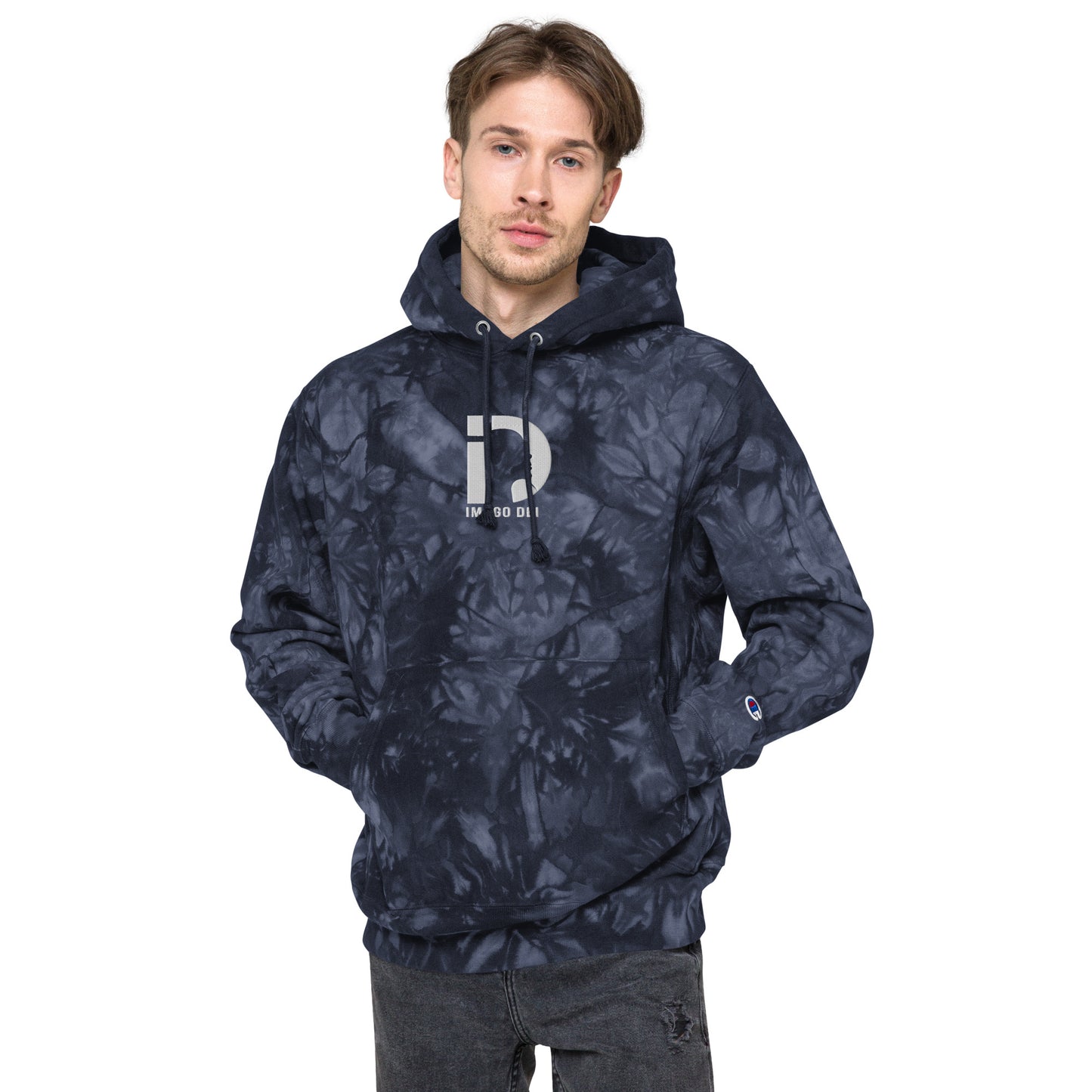 Unisex Champion tie-dye hoodie