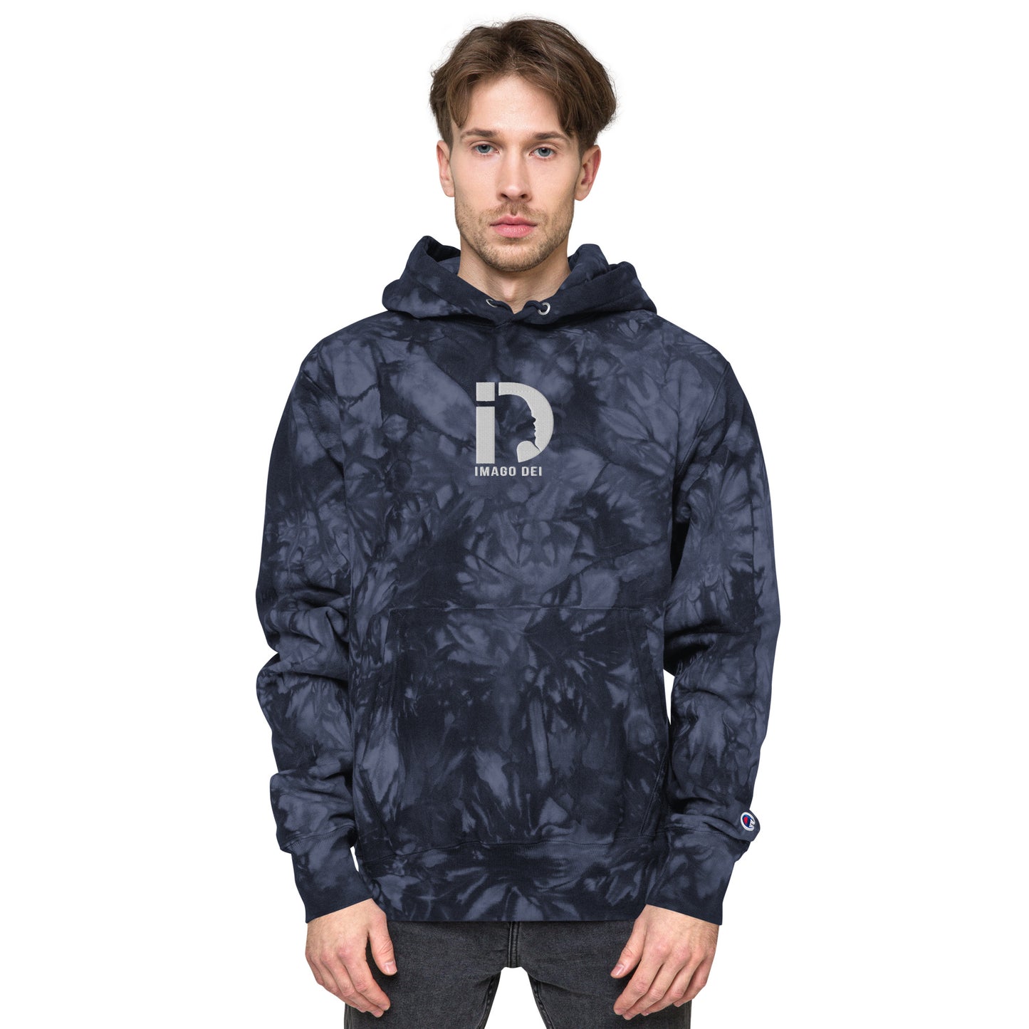 Unisex Champion tie-dye hoodie
