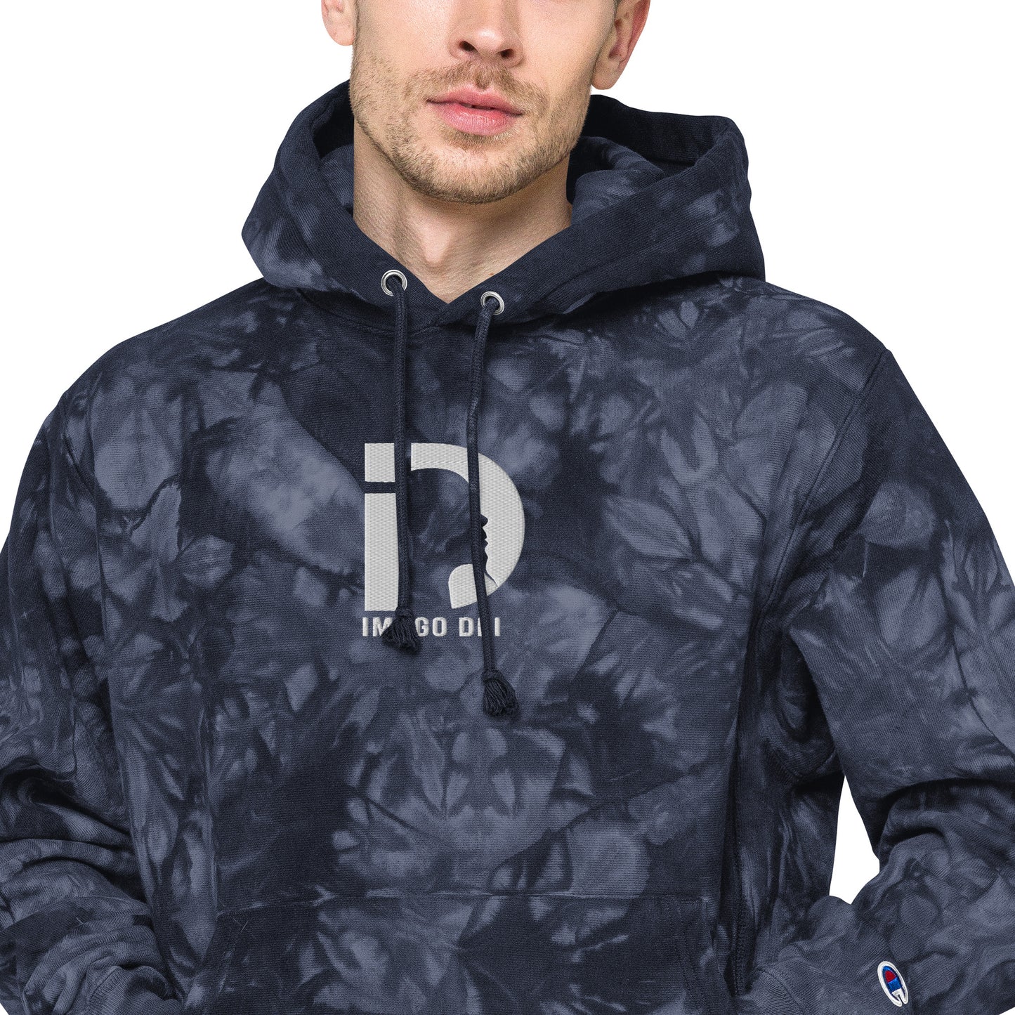 Unisex Champion tie-dye hoodie