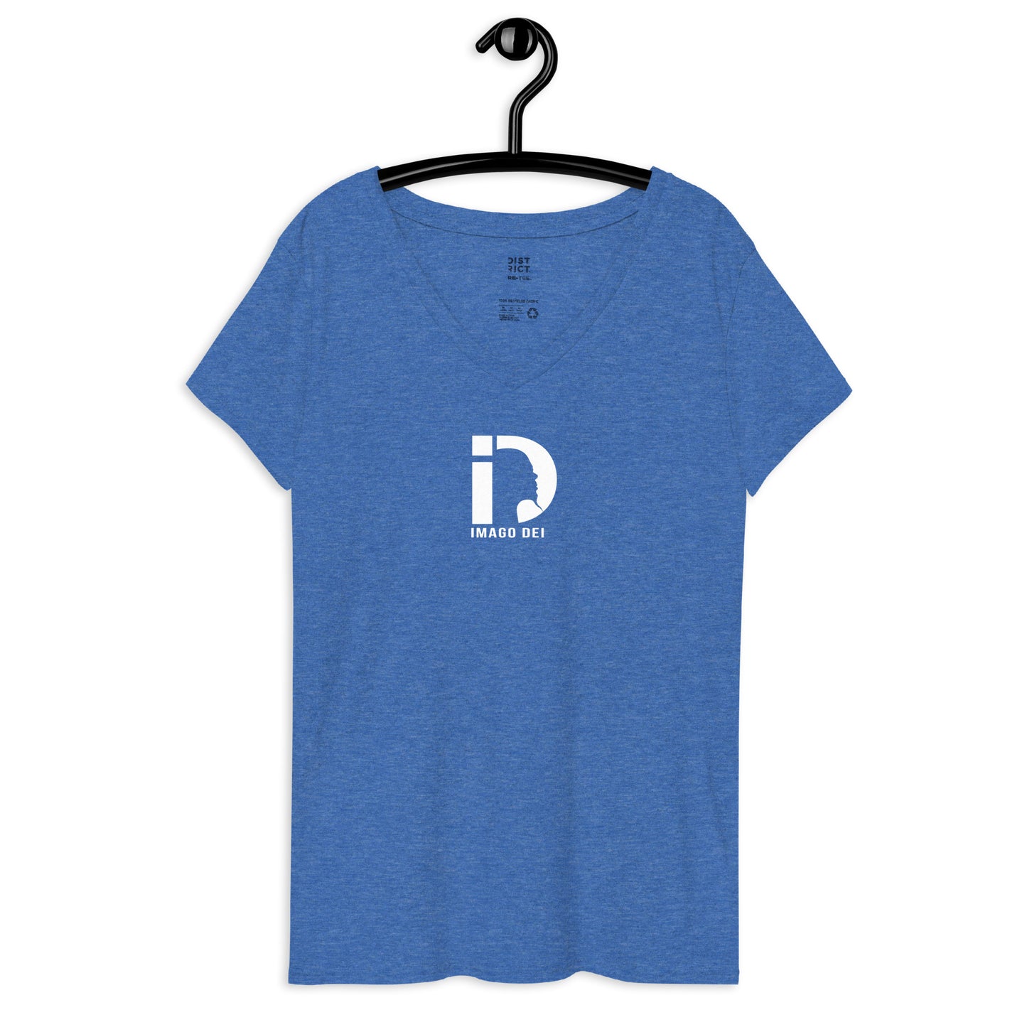 Women’s recycled v-neck t-shirt