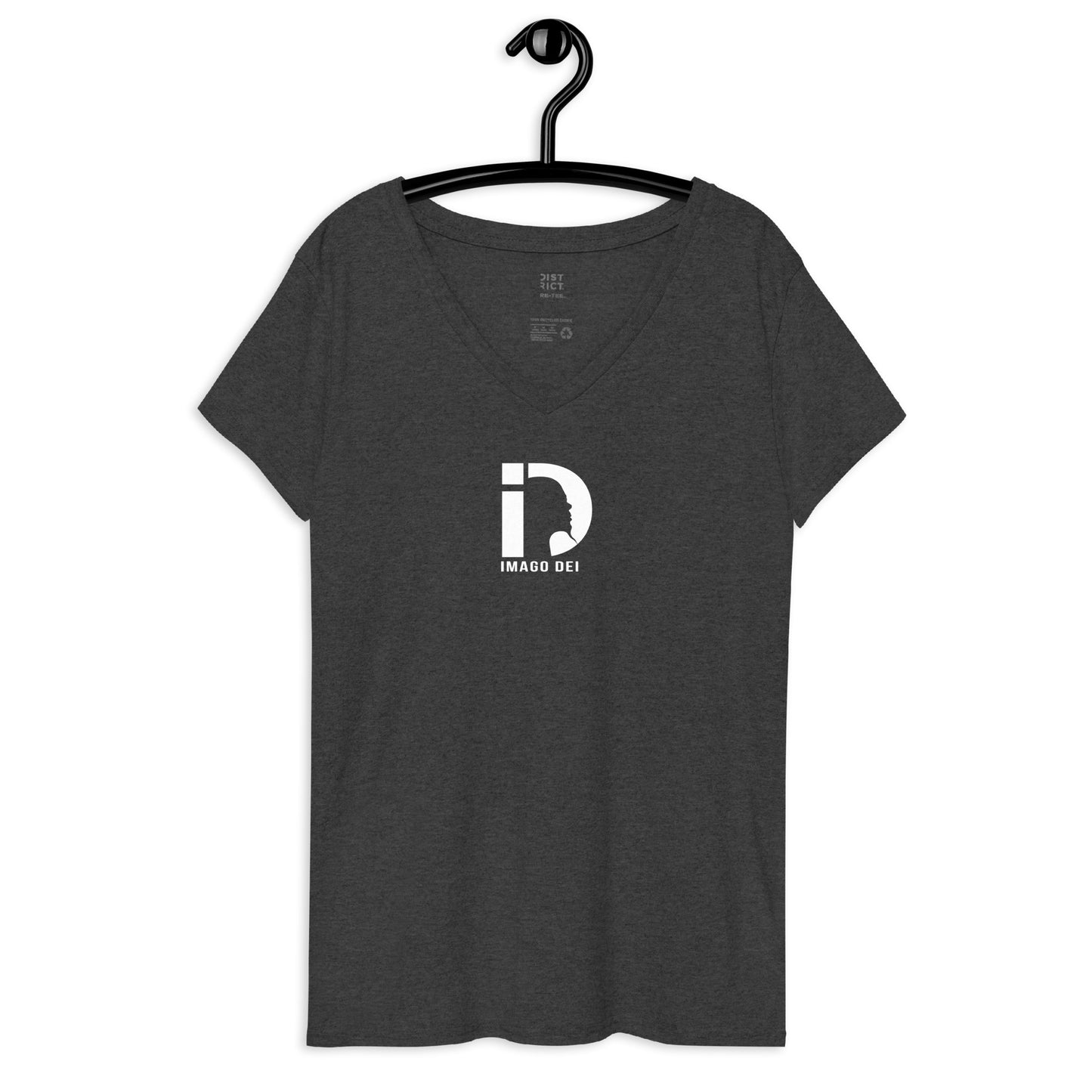 Women’s recycled v-neck t-shirt