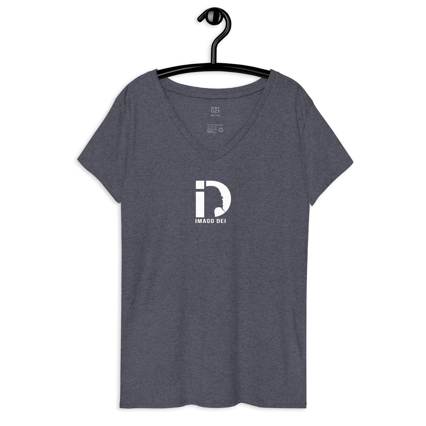 Women’s recycled v-neck t-shirt