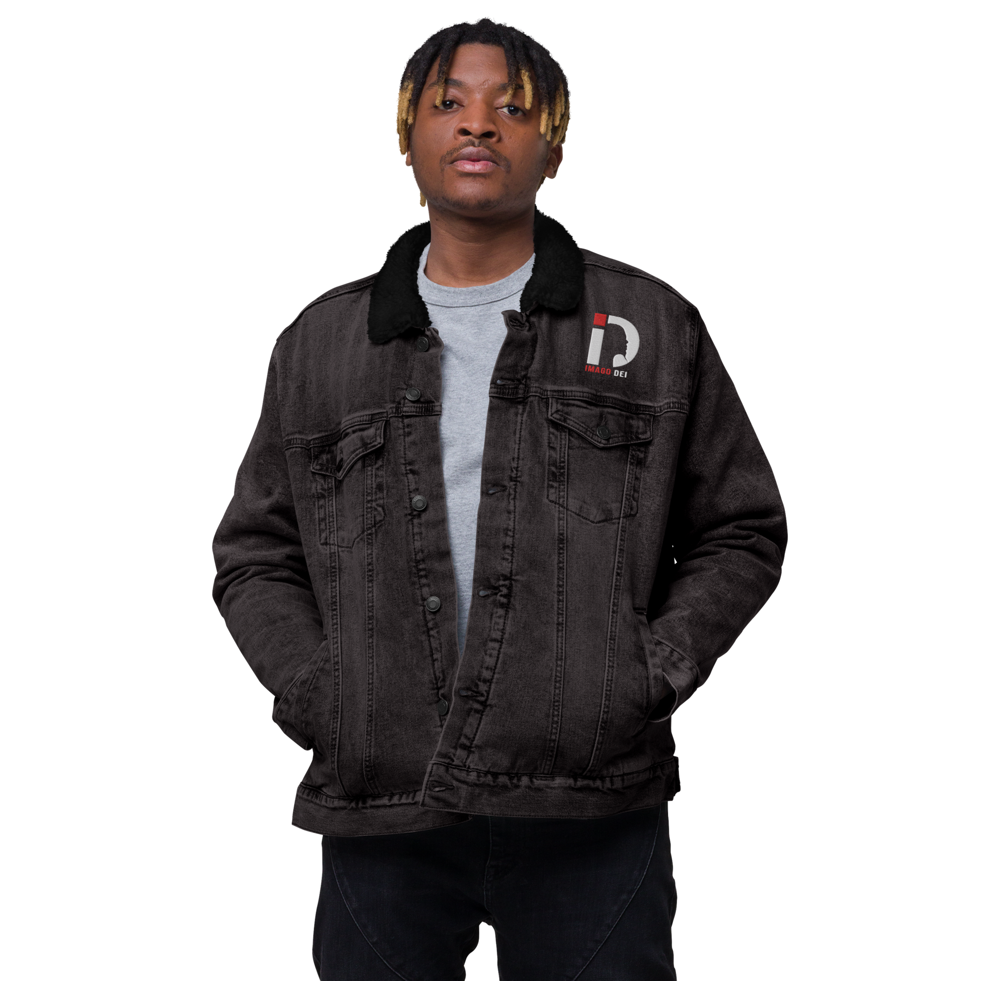 RRL Denim Trucker Jacket - WORN IN BLACK WASH - Foto 13